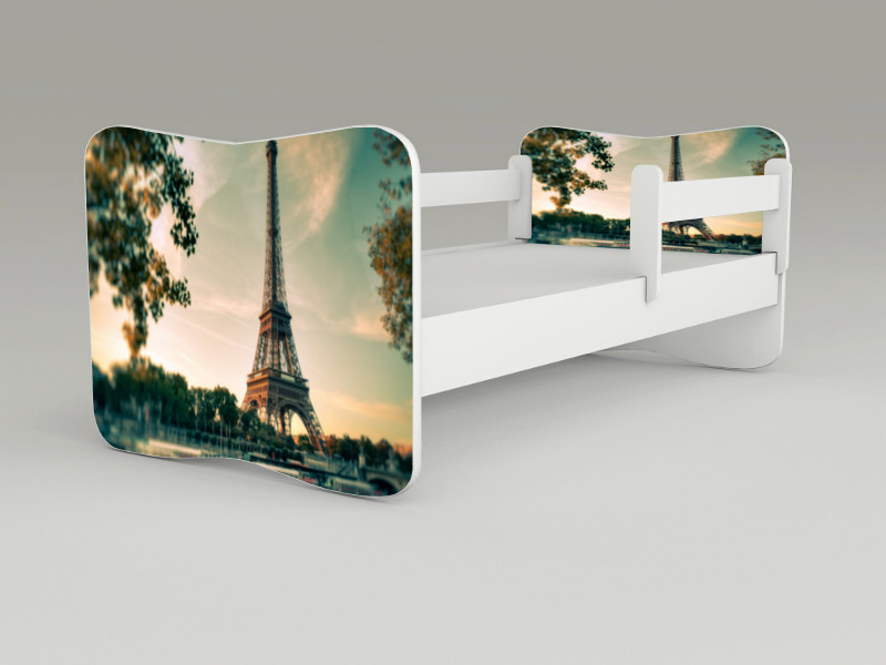 Detská posteľ s odnímateľnými bočnicami Paris